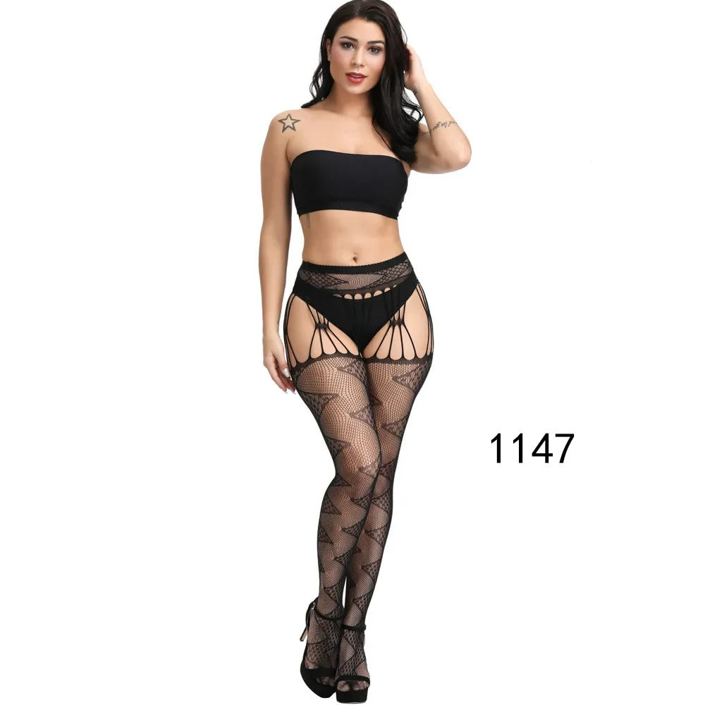 Comfort Lace Top Stockings Women's Sheer Thigh High Stockings Nylons Hosiery Black Red White Transparent Classic Silk Stockings