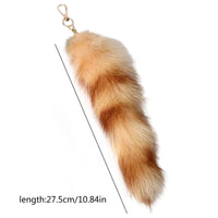 for Key Ring Raccoon Coat Tails Chain Keychain Keyring Gift New Tails Key Ring Chain Creative Rings for Men