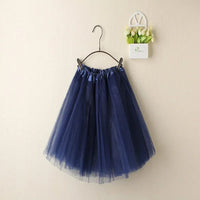 Women Summer Vintage Tulle Skirt Adult Fancy Ballet Dancewear Party Costume Ball Gown Mini Skirt