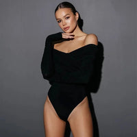 Sexy Bodysuit Jumpsuit Women Ropa De Mujer One-pieces Playsuit Nightclub Outfits Bodysuits Womens Clothing Combinaison Femme