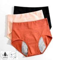 Panties for Menstruation Cotton Menstrual Panties High Waist Period Underwear Culotte Menstruelle Leak Proof Bragas Menstruales