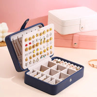 Leather Jewelry Box Organizer Jewelry Display Jewelry Boxes and Packaging Ring Box Suitable for Earrings and Rings