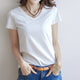 N1077-V-Neck-White