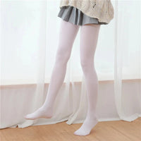 120D Lolita Thigh High Stockings Milk White Thigh Nylon Pantyhose Girls Sweet Sexy Tights For Women Tights