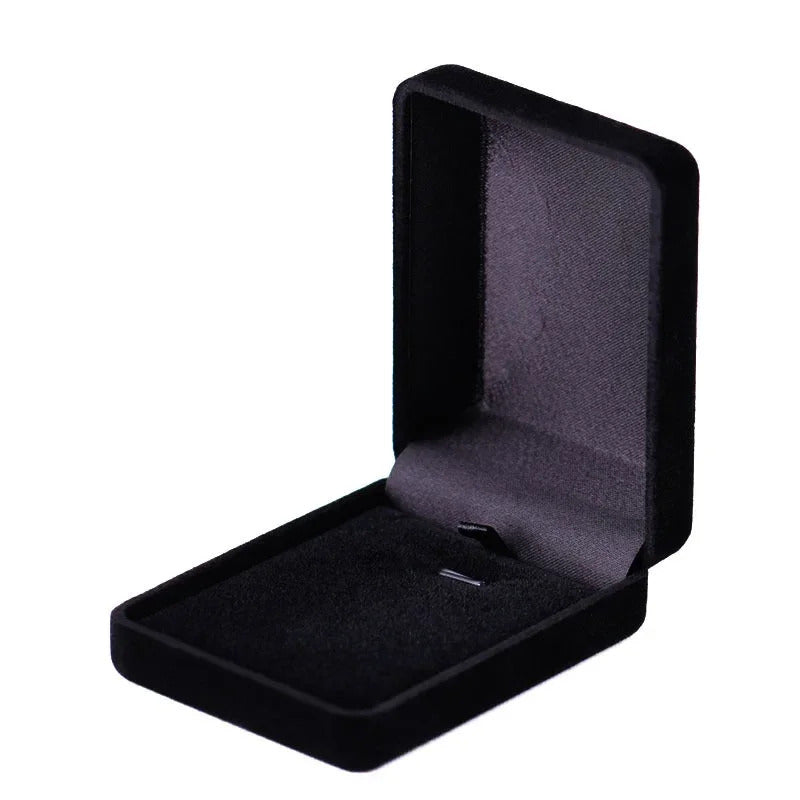 Velvet Necklace Box Pendant Box Jewelry Organizer Gift Packaging Box Jewelry Storage Container For Trinket