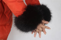 Imitation Raccoon Fox Hair Fluffy Hand Rings Fluffy Wrist Guards Women's Cuffs Imitation Rabbit Fur Bracelets Cuffs Wrist Covers