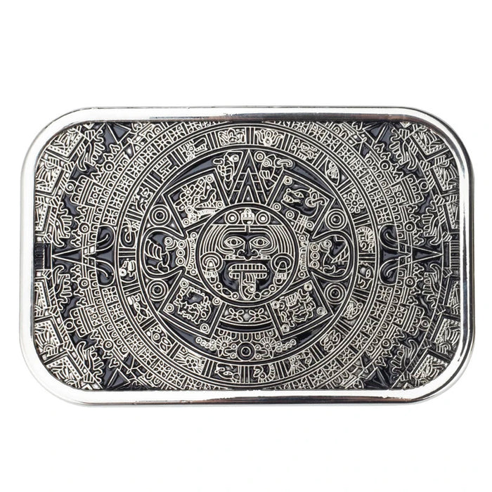 Aztec Calendar Men's Metal Belt Buckle Jeans Accessories High Quality