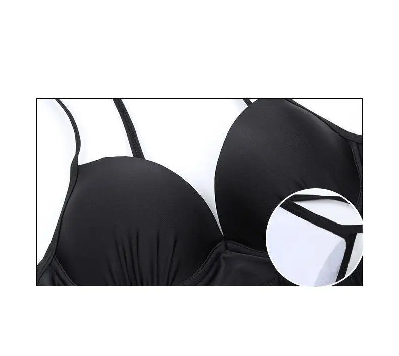 2021 New Korean Sexy Swimsuit Women High Cup Swim Bathing Suit Woman Bodysuit One Piece Swimwear Swimming Swimskirt