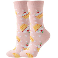 New Fashion Colorful Funny Happy Casual Women Socks Dress Harajuku Cute Animal Cartoon Men's Socks