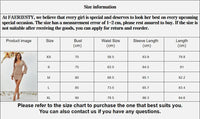 Surplice Neck Lantern Sleeve Sequin Bodycon Party Dress&Evening Dress