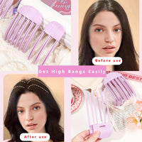 Fluffy Hairpin Curling Bangs Clips Hair Roots Volumizing Hair Clips Women Curling Fixed Shape Clips Fashion Volume Hair Roller