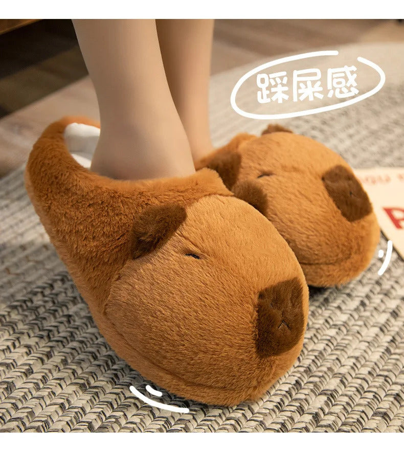 Winter Capybara Cosplay Costume Robes Adult Kigurumi Unicorn Onesie Anime Nightgown Halloween Cartoon Pajamas Sleepwear