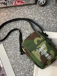 STUY Street Hip Hop Shoulder Slung Mobile Phone For Teenagers Japanese Classic Small Bag Magazine