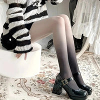 Simplejewel Pantyhose High Waist Slim Fit Footed Pantyhose, Women's Stockings & Hosiery Gradient Colours, Sexy and Stylish