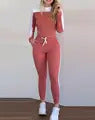 Sexy Summer Women's Red Camisole Jumpsuit Square Neck Backless LaceUp Straight Leg Jumpsuit Elegant Women Commuting Daily Outfit