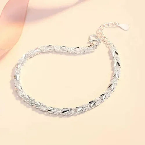 Fine 925 Sterling Silver Lucky Beads Bracelets For Women Luxury Designer Multilayer Adjustable Bracelet Party Wedding Jewelery