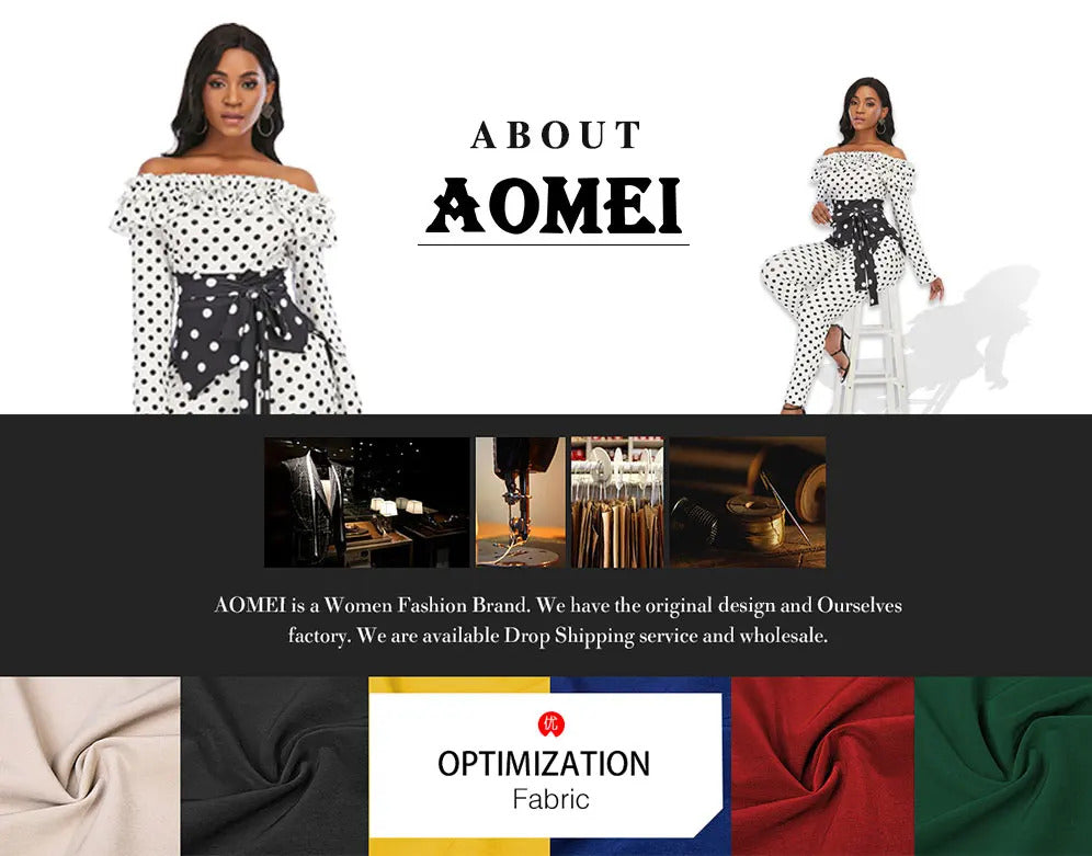 AOMEI Women White Party Dress Sexy Long Sleeve O Neck Beading Mesh Patchwork Peplum Elegant Event Evening Birthday African Gowns