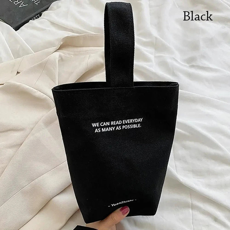 Casual Handbags Canvas Shoulder Crossbody Bags Large Capacity Shopper Bag Letters Shoulder Crossbody Bags Purse