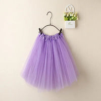 Women Summer Vintage Tulle Skirt Adult Fancy Ballet Dancewear Party Costume Ball Gown Mini Skirt