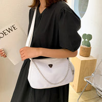 Nylon Crossbody Bag For Women Fashion Portable Casual Underarm Bag Students Cross Body Bag-mw