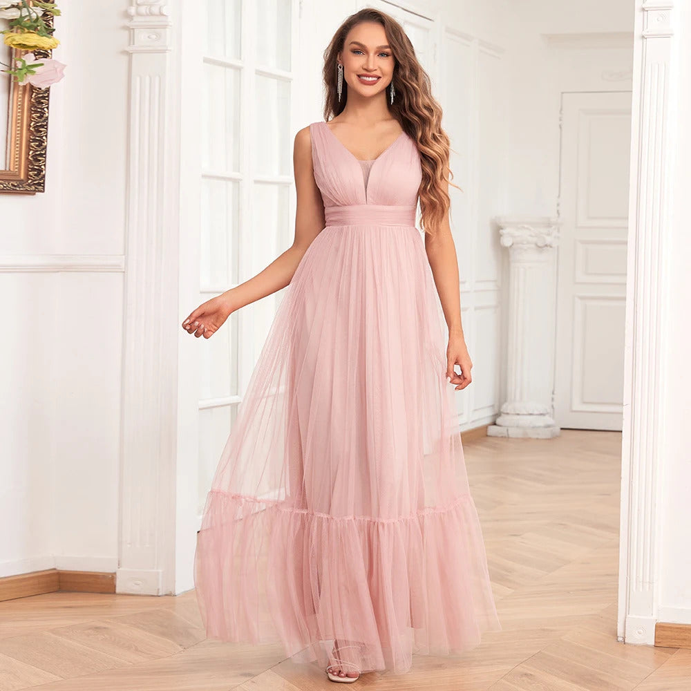 2024 XUCTHHC Big Discount Clearance Brand Lowest Price Evening Dresses Long Birthday Party Dress For Women