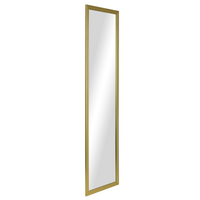 [Shipping from US] Mirror Full Length with 13x49 Black Frame - Versatile Hanging Options, Pre-Drilled for Easy Installation