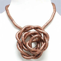 5mm 90cm Iron Flexible Twisted Jewelry Bendable Snake Necklace 12 Colors Available