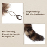 for Key Ring Raccoon Coat Tails Chain Keychain Keyring Gift New Tails Key Ring Chain Creative Rings for Men