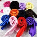 New spring and summer small silk scarf female silk wild professional small square towel 50.50cm