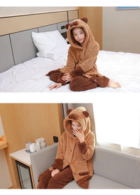 Kids Capybara Cosplay Costume Robes Soft Kigurumi Unicorn Anime Nightgown Halloween Cartoon Pajamas Winter Boys Girls Clothes