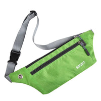 Casual Men Waist Bag Nylon Chest Pack for Women Phone Bags Pocket Running Belt Sports Bag Multifunction Travel Chest Bag