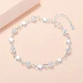 925 Sterling Silver Heart Shaped Bracelet For Women Retro Korean Versatile Zircon Charm Bracelets Original Party Jewelry Gifts