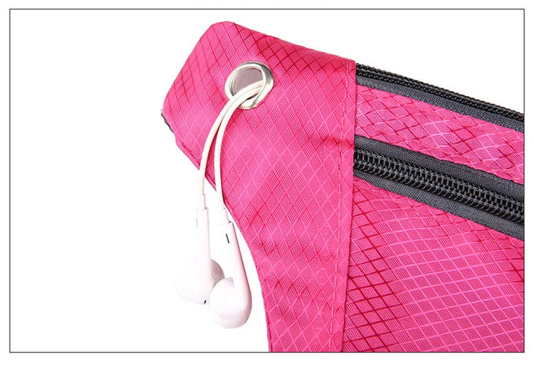 Casual Men Waist Bag Nylon Chest Pack for Women Phone Bags Pocket Running Belt Sports Bag Multifunction Travel Chest Bag