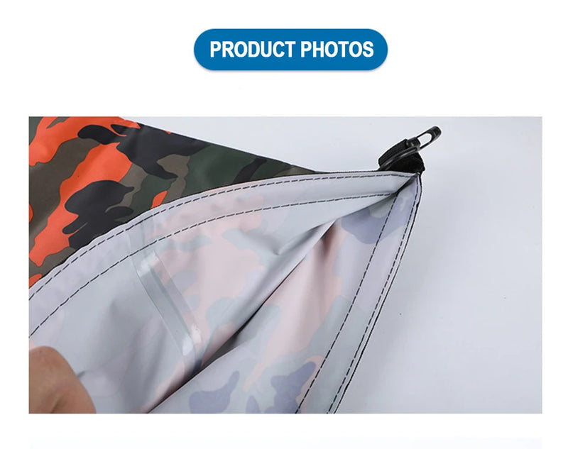 2/5/10/15/30L Outdoor Camouflage Waterproof Dry Bags Portable Rafting Diving Dry Bag Sack PVC Swimming Bags for River Trekking