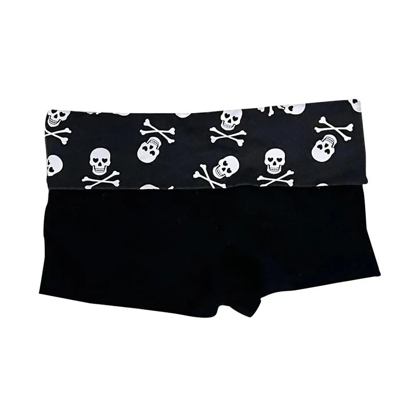 Printed Solid Color Shorts Lettering Hip Hop Gothic Streetwear Sexy Casual Y2K Crop Bottoms Summer Emo Girls Cute Women's Shorts