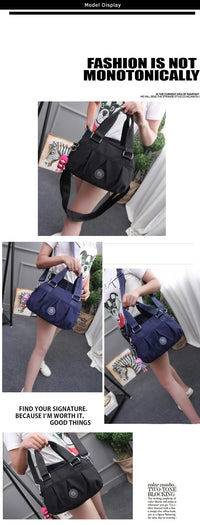 New Women Bag Nylon Waterproof Messenger Bags For Lady Crossbody Shoulder Bag Casual Handbags High Quality Multifunctional