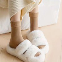 5/10/20 Pairs Women Winter Thicken Warm Short Socks Thermal Cashmere Wool Socks Nylon Snow Velvet Boots Home Floor