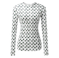 Graphic,top,for,women,printed,tshirt,stretchy,slim,multi,colors,korean,fall,spring,2025,long,sleeve,4D901