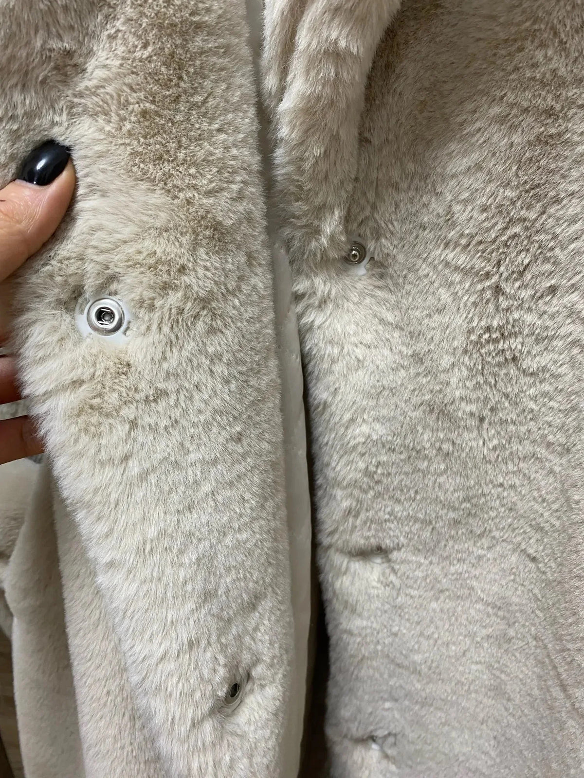 Winter Women High Quality Faux Rabbit Fur Coat Luxury Long Fur Coat Loose Lapel OverCoat Thick Warm Plus Size Female Plush Coats