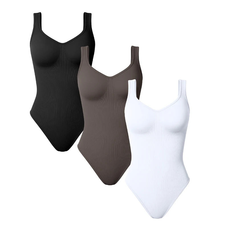 Style Sexy Casual Ladies Jumpsuit Bandage Backless Seamless Hot Spring Vacation Women's Bodysuit