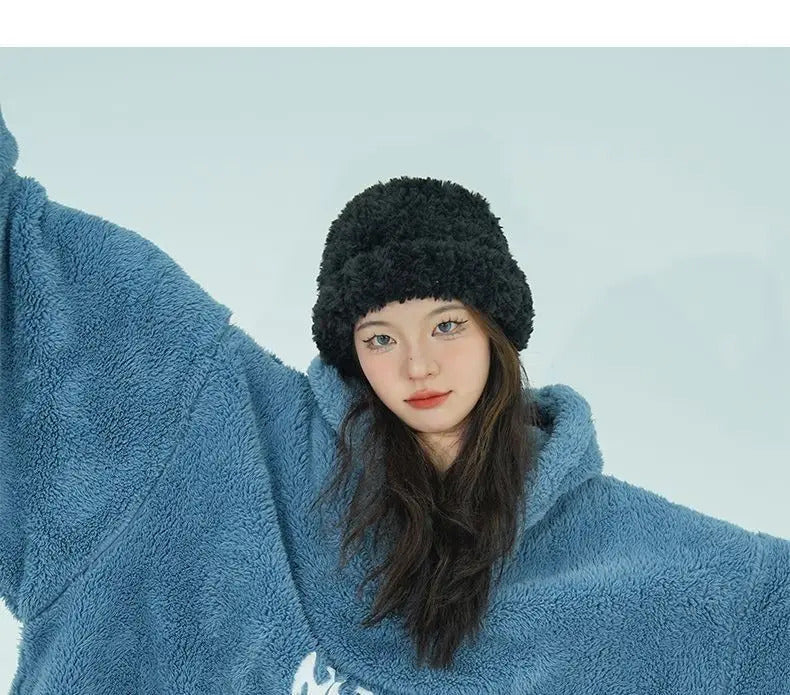 Robe for Women Sleepwear Winter Nightdress Night Wears Warm Pajama One Piece Nightgown Hooded Sleeping Homewear Kawaii Loose