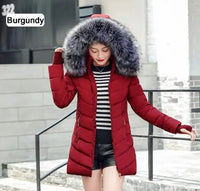 2024 New Arrival Fashion Slim Women Winter Jacket Cotton Padded Warm Thicken Ladies Coat Long Coats Parka Womens Jackets