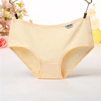 7Pcs For Woman Cotton Underpants Sexy Soft Breathable Briefs Female Panties Girls Cute Solid Color Underwear Women Panties Hot