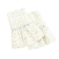 Detachable Sleeve Cuffs Lace Cuffs Ruffles Elbow Sleeve Sweater Decorative Sun Protection Sleeve Spring Autumn Universal