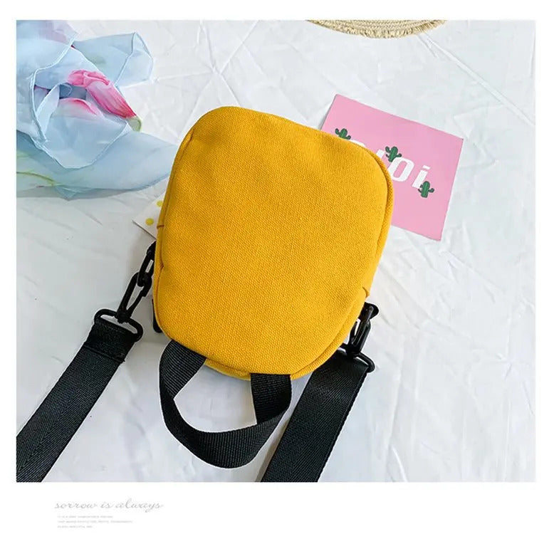 2022 Mini Women Messenger Bags Casual Canvas Shopper Shoulder Bags Women Handbags Crossbody Small Shoulder Bags for Women