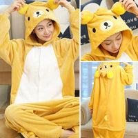 Kigurumi Totoro Panda Cartoon Onesies Kids Children Animal Pajamas Jumpsuits Women Men Sleepwear Onepiece Anime Cosplay Costumes