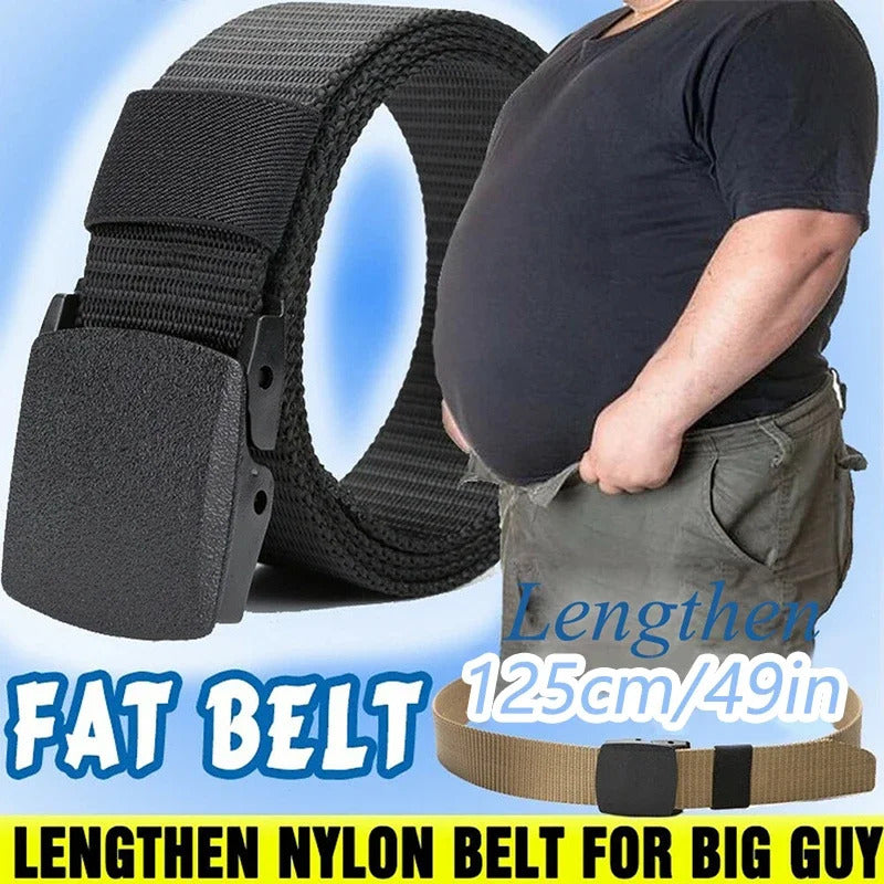 Unisex Plus size LONG 170 160 150 140 130 120 110cm Military Automatic Buckle Nylon Belt Men Women Outdoor  Tactical Canvas Belt