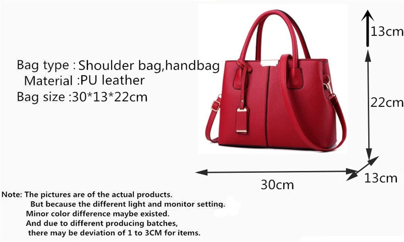 Famous Designer Brand Bags Women Leather Handbags New  Luxury Ladies Hand Bags Purse Fashion Shoulder Bags