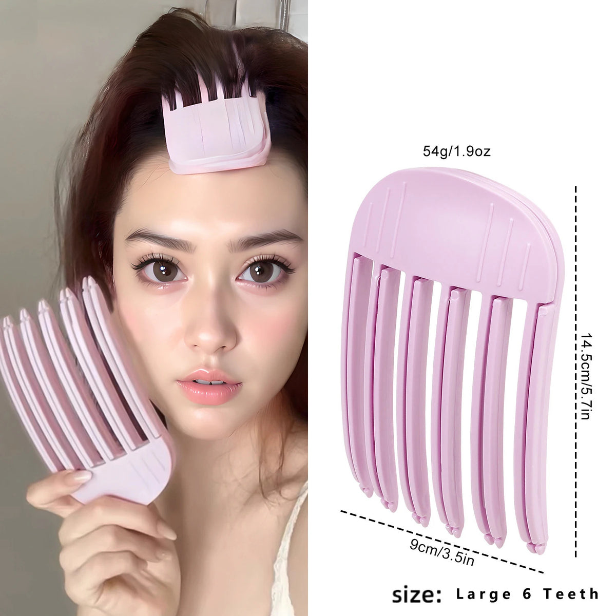 Fluffy Hairpin Curling Bangs Clips Hair Roots Volumizing Hair Clips Women Curling Fixed Shape Clips Fashion Volume Hair Roller