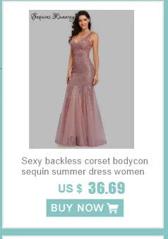 Sexy prom bridesmaid dresses for women elegant mesh birthday evening party dress woman backless maxi sequin summer dress vestido